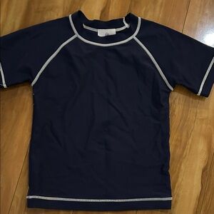 Kids Hanna Anderson Navy Swim Shirt